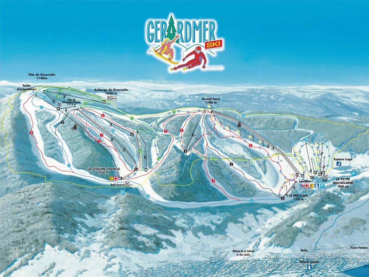 Le Montagnard Leilighet Gérardmer Eksteriør bilde